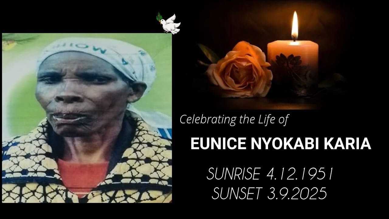 CELEBRATING THE LIFE OF EUNICE NYOKABI KARIA // 1951-2025