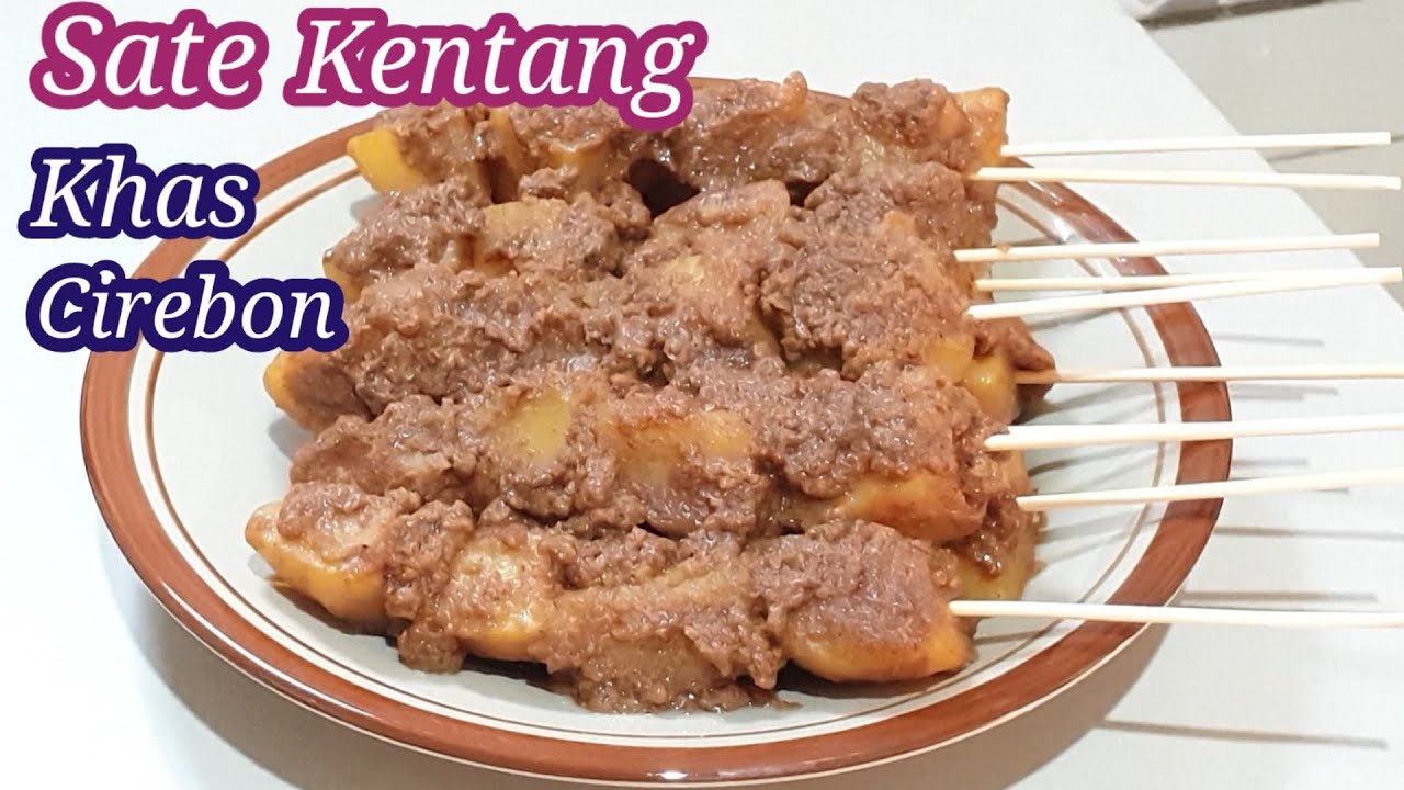 Cara membuat sate kentang nasi jamblang khas cirebon bumbu kelapa yg sederhana
