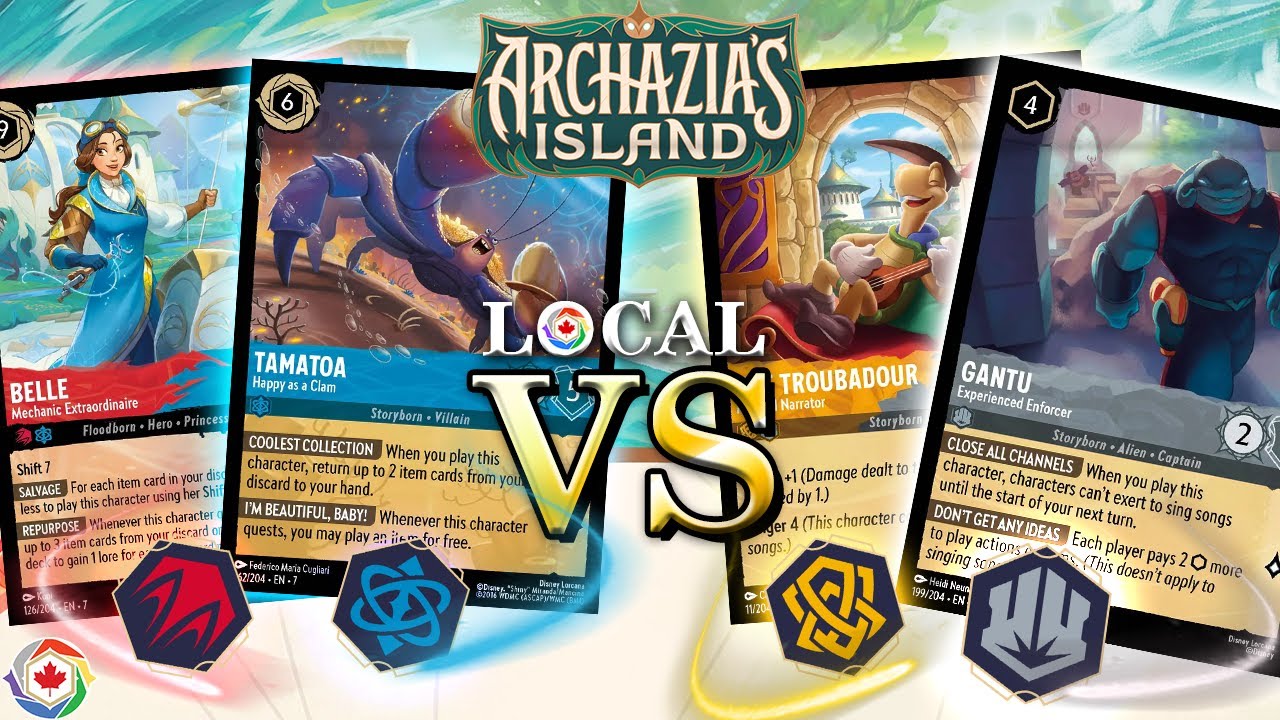 Amber Steel Songs Oppressive As Ever?! - Lorcana Archazia's Island Local Match