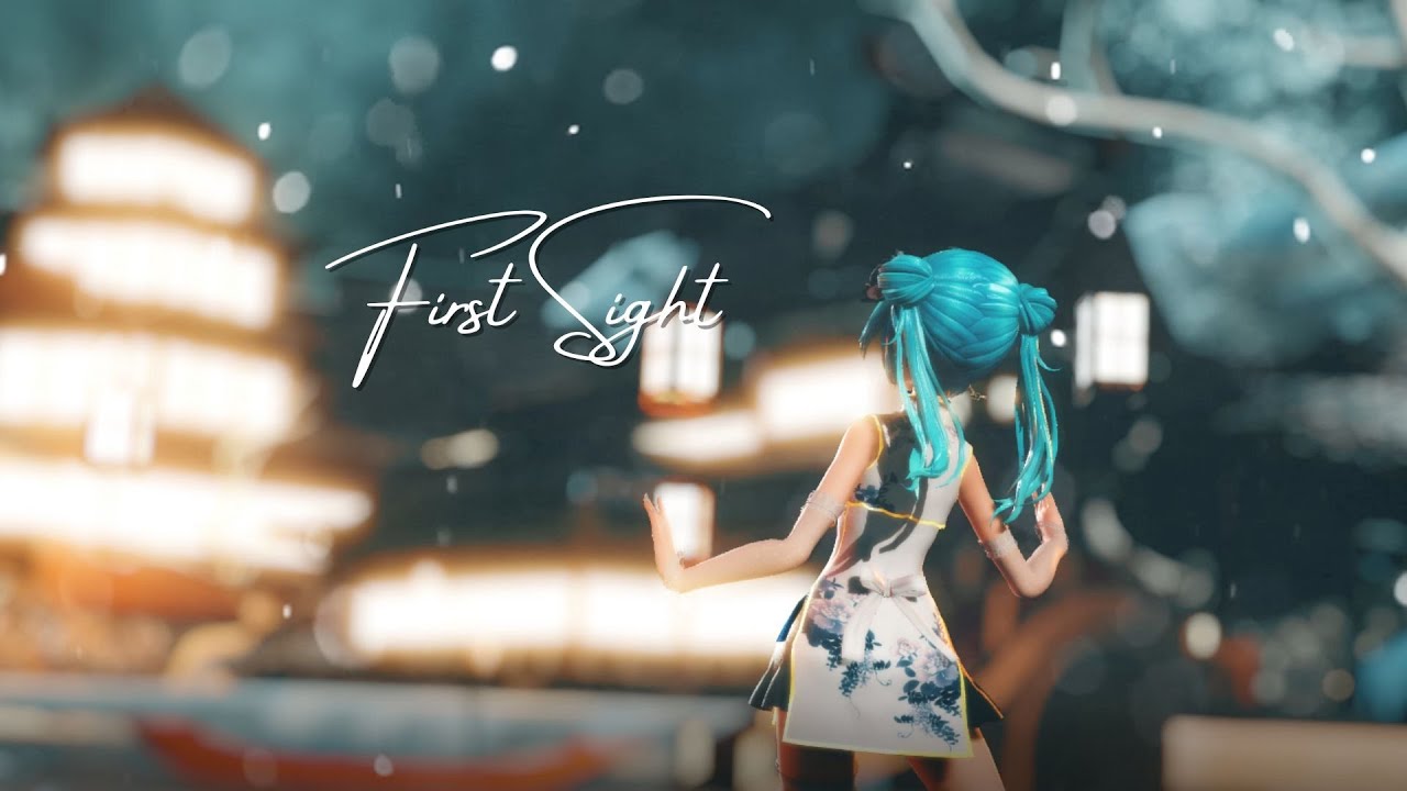 【MMD 4K】初见 (First Sight) 【TDA China Dress Miku】
