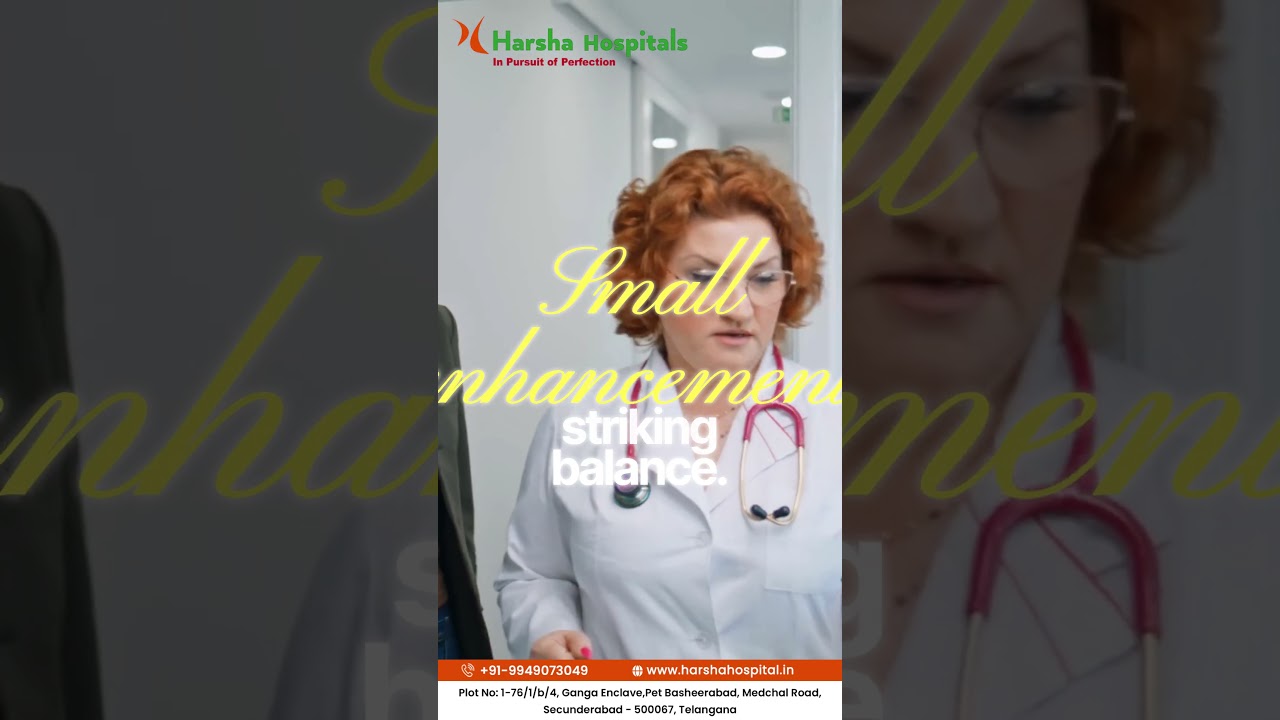Define the Lower Face | Chin Augmentation Treatment at Harsha Hospitals