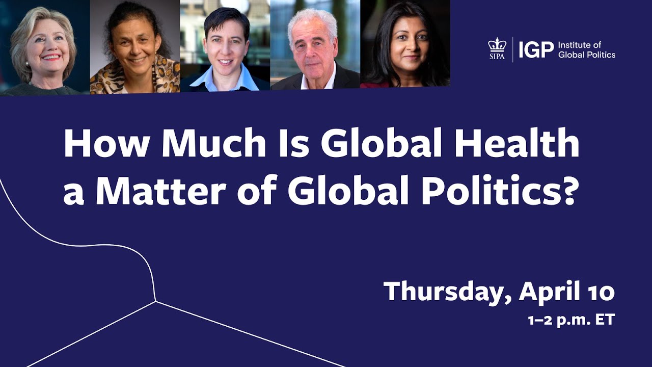 How Much Is Global Health a Matter of Global Politics?