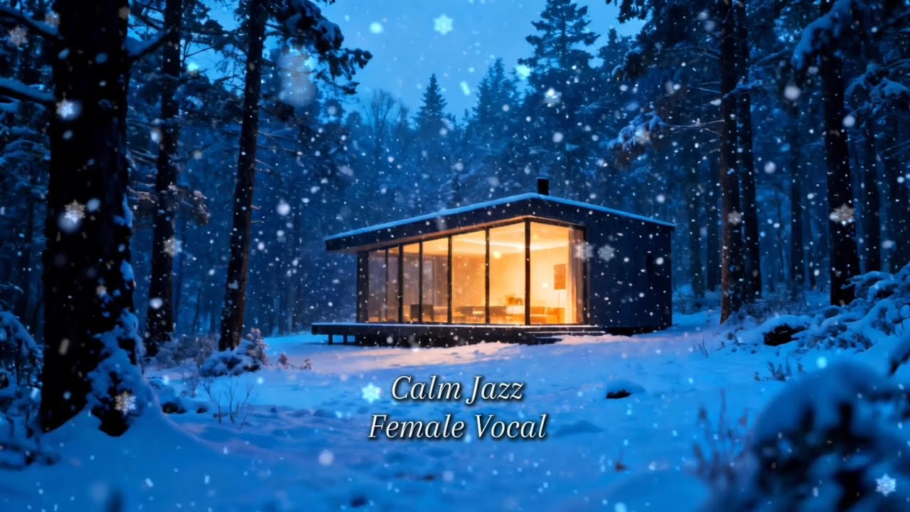 Calm slow jazz female vocal soothing tunes with relaxing voice, good for relaxing or studying. 