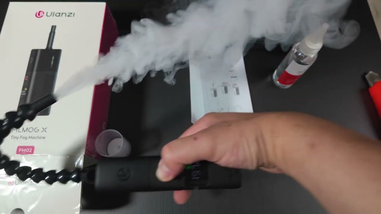 Unboxing the Ulanzi FILMOG X &mdash; Tiny Fog Machine for Cinematic Shots!