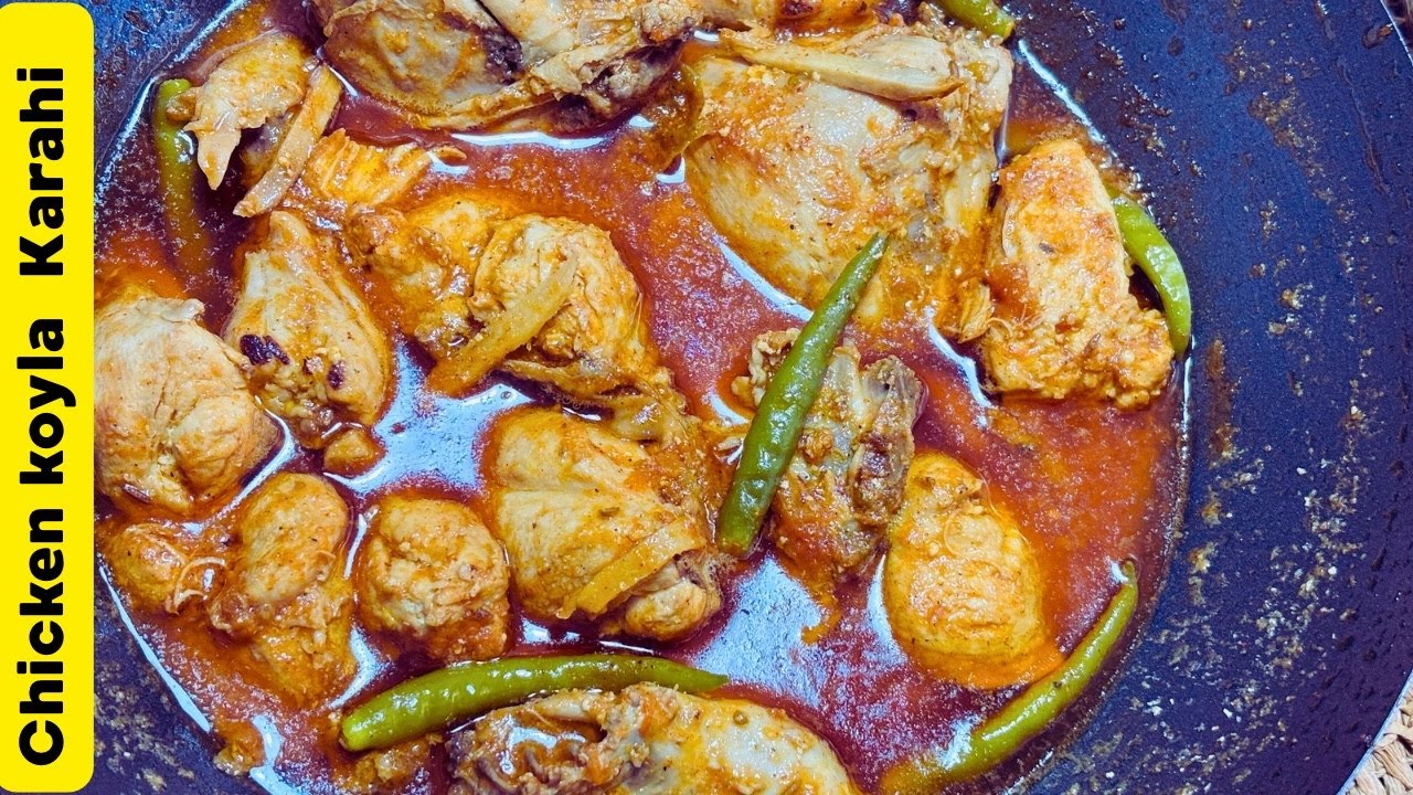 Chicke Koyla  Karachi Recipe By Umme Zoraiz #chickenkarahirestaurantstyle #chickensmokedkarahi