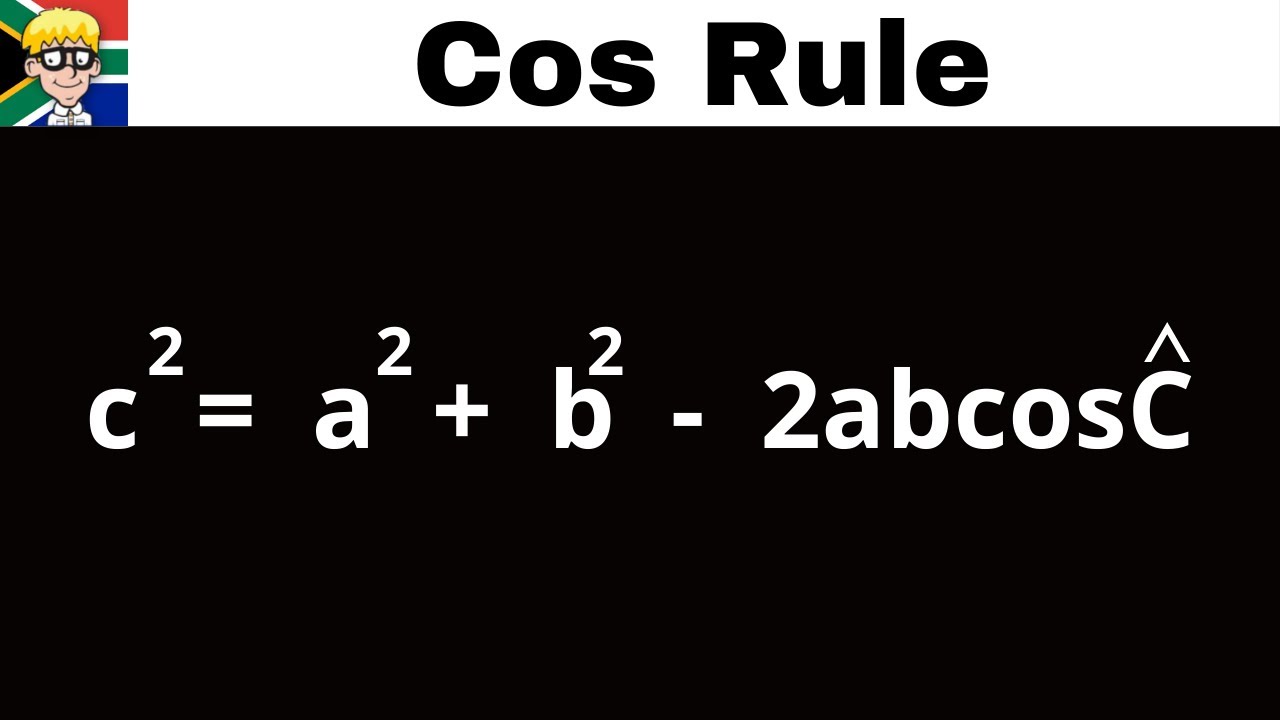 Cos Rule grade 11: Introduction