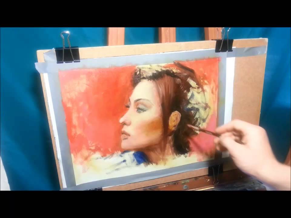FREE PORTRAIT PAINTING BY SERGEY GUSEV