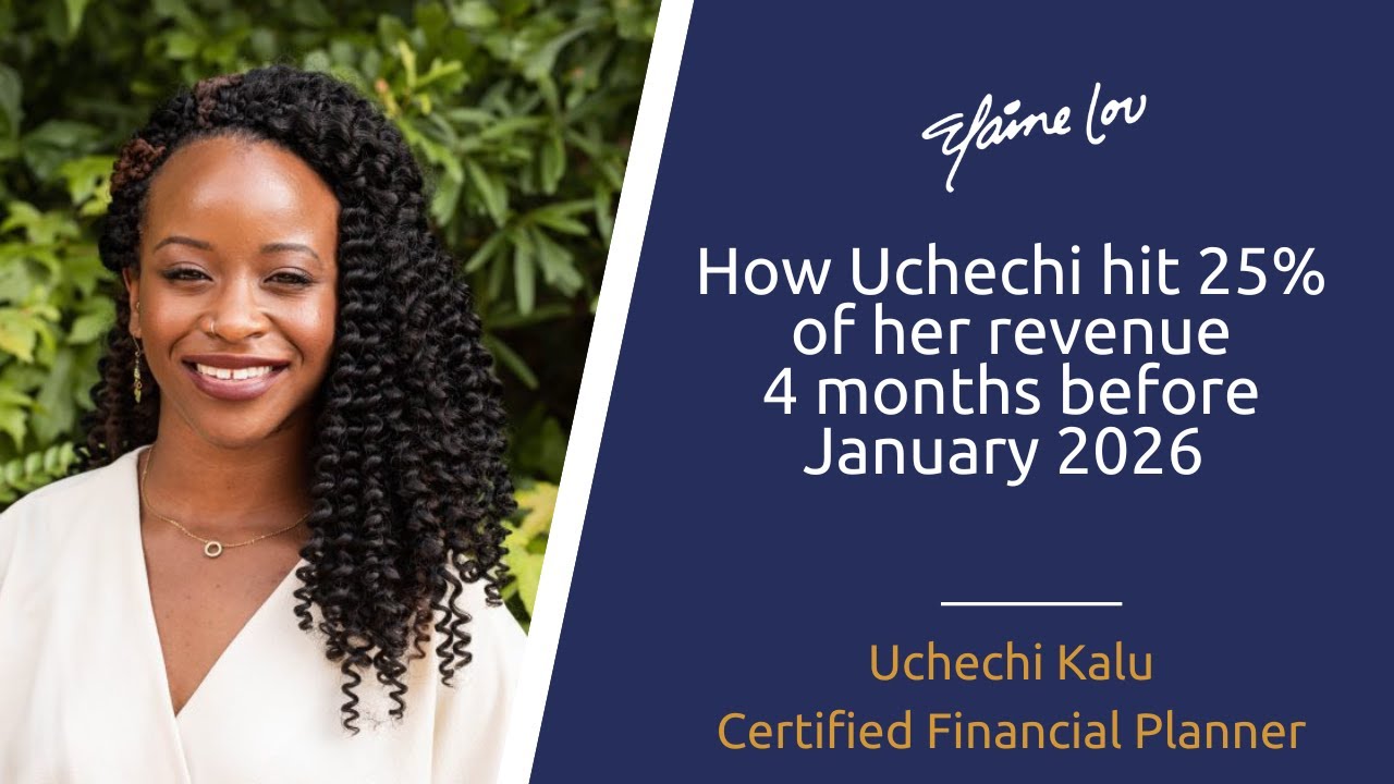 How Uchechi hit 25% of her revenue 4 months before January 2026