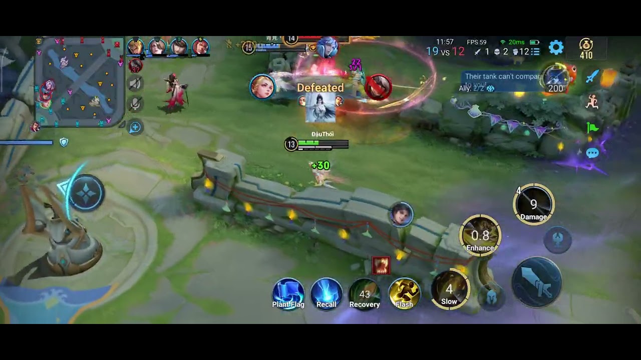HOK PC - ERIN ADC WITH INSANE LIFE STEAL 🩸 | EPIC COMEBACK | Honor of Kings