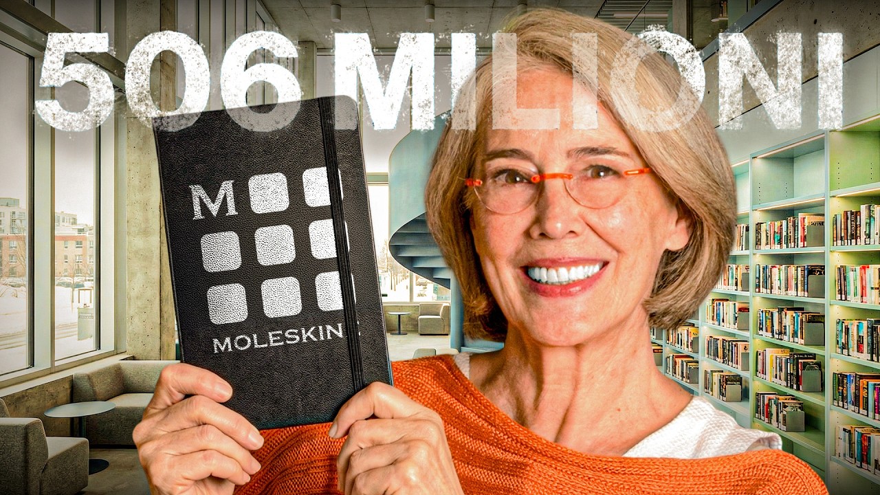 L’Italiana che ha Creato la Moleskine e l’ha Venduta per €506 MILIONI 📕 Maria Sebregondi