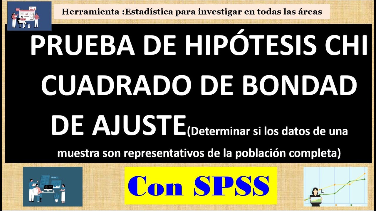 PRUEBA DE HIPÓTESIS CHI CUADRADO DE BONDAD DE AJUSTE CON SPSS