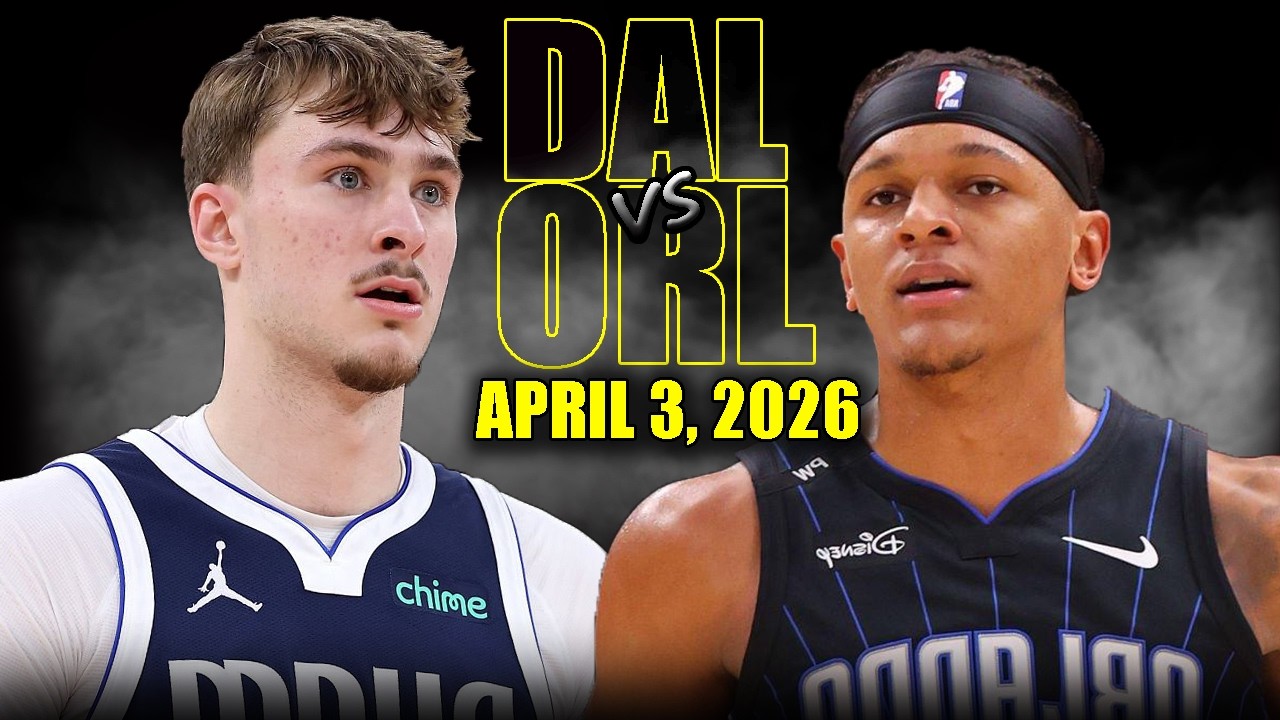 Dallas Mavericks vs Orlando Magic Full Game Highlights &ndash; April 3, 2026 | NBA Season