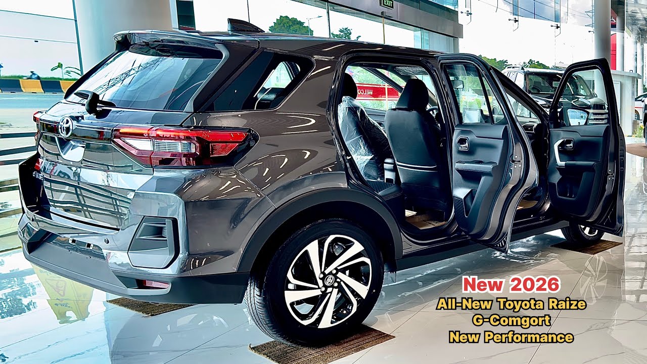 New Arrival! 2026 New Toyota Raize G-Comfort Premium: New Technology Luxury Interior, Exterior!