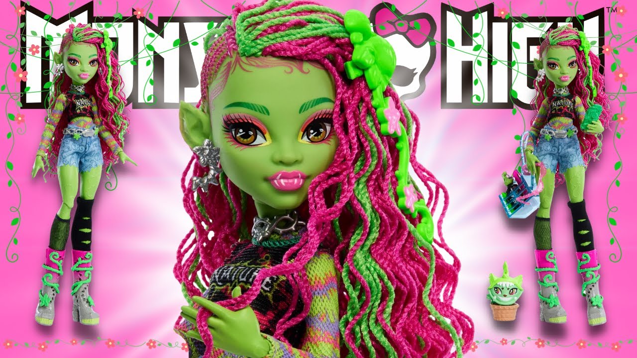 🌿The BEST G3 Monster High Doll?🌿 Unboxing Venus McFlytrap Monster High!
