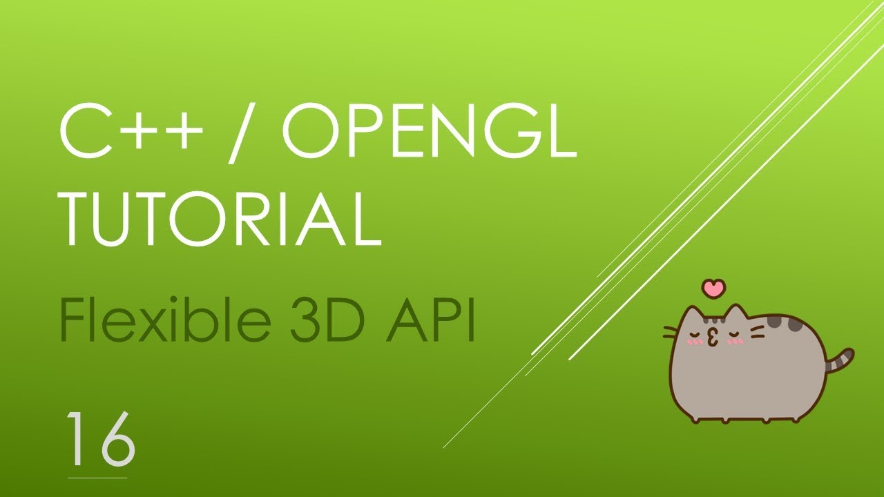 OpenGL/C++ 3D Tutorial 16 - Model Matrix (Movement, Rotation and Scaling)