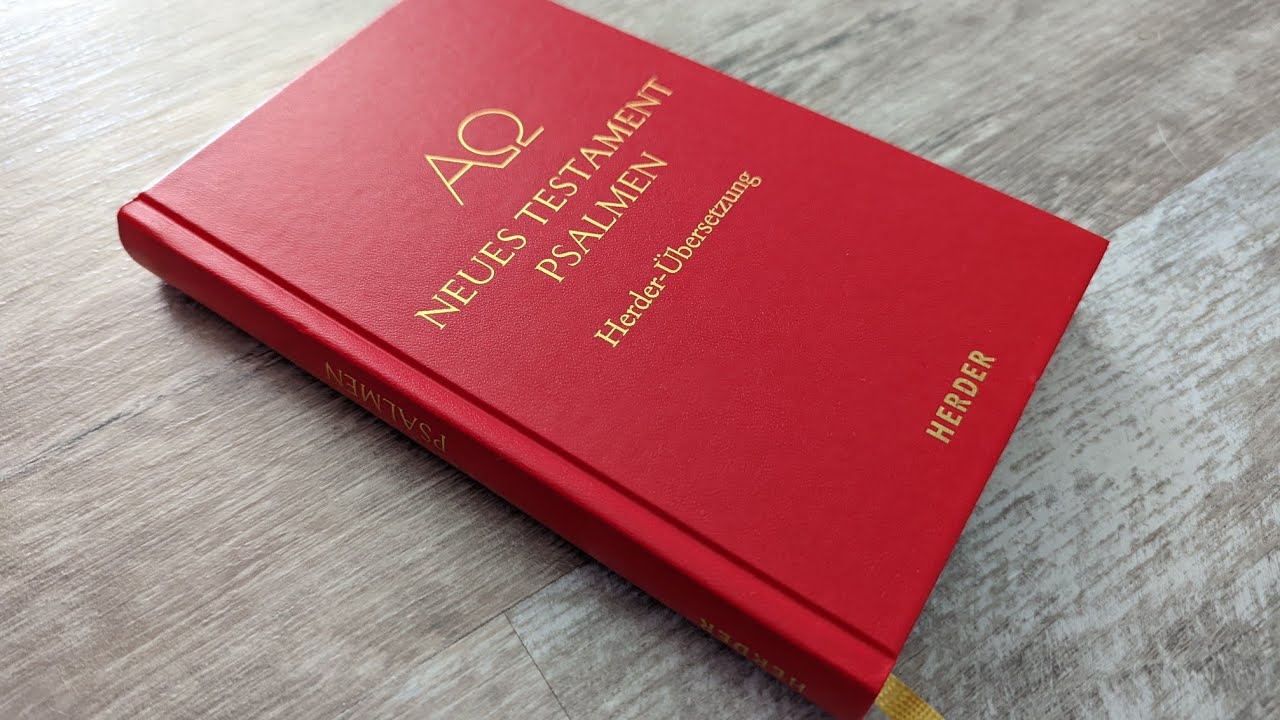 Bibel - 2022 Herder - Neues Testament Psalmen (Gebundene Ausgabe)