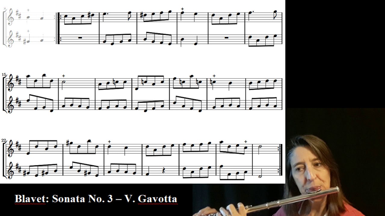 Blavet: Gavotta (Play Along)