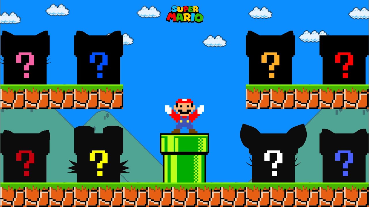 Mario DON’T FALL into The WRONG Pipe All Character!