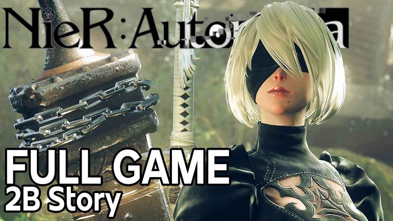 NieR: Automata【FULL GAME】walkthrough | Longplay (Route A)