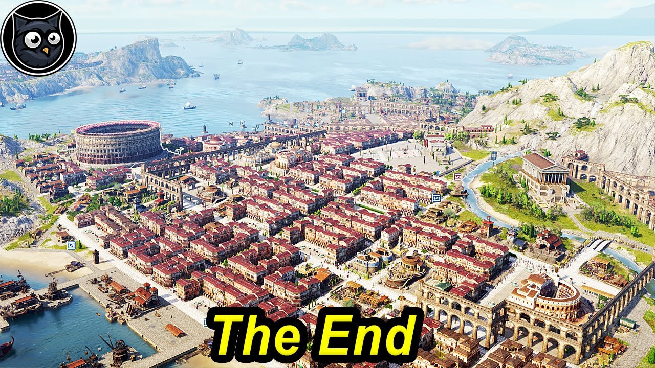 Завершение и заключительные мысли в Anno 117 Полное прохождение игры Citybuilder | Продвинутая ча...