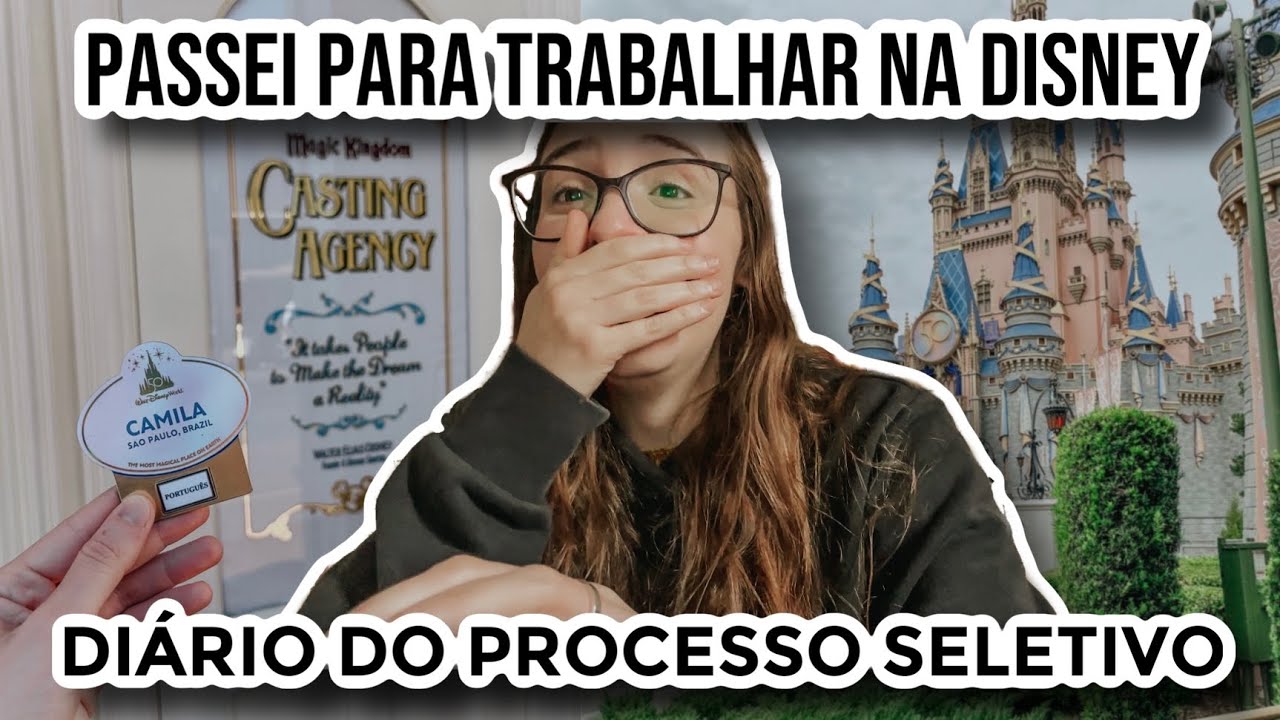 APROVADA PARA TRABALHAR NA DISNEY 🏰✨ | Diário do Processo Seletivo do ICP da Disney