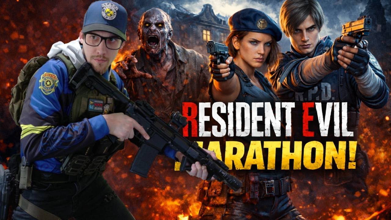 RE Marathon! Day 4 Resident Evil 2 and Resident Evil 3 classic
