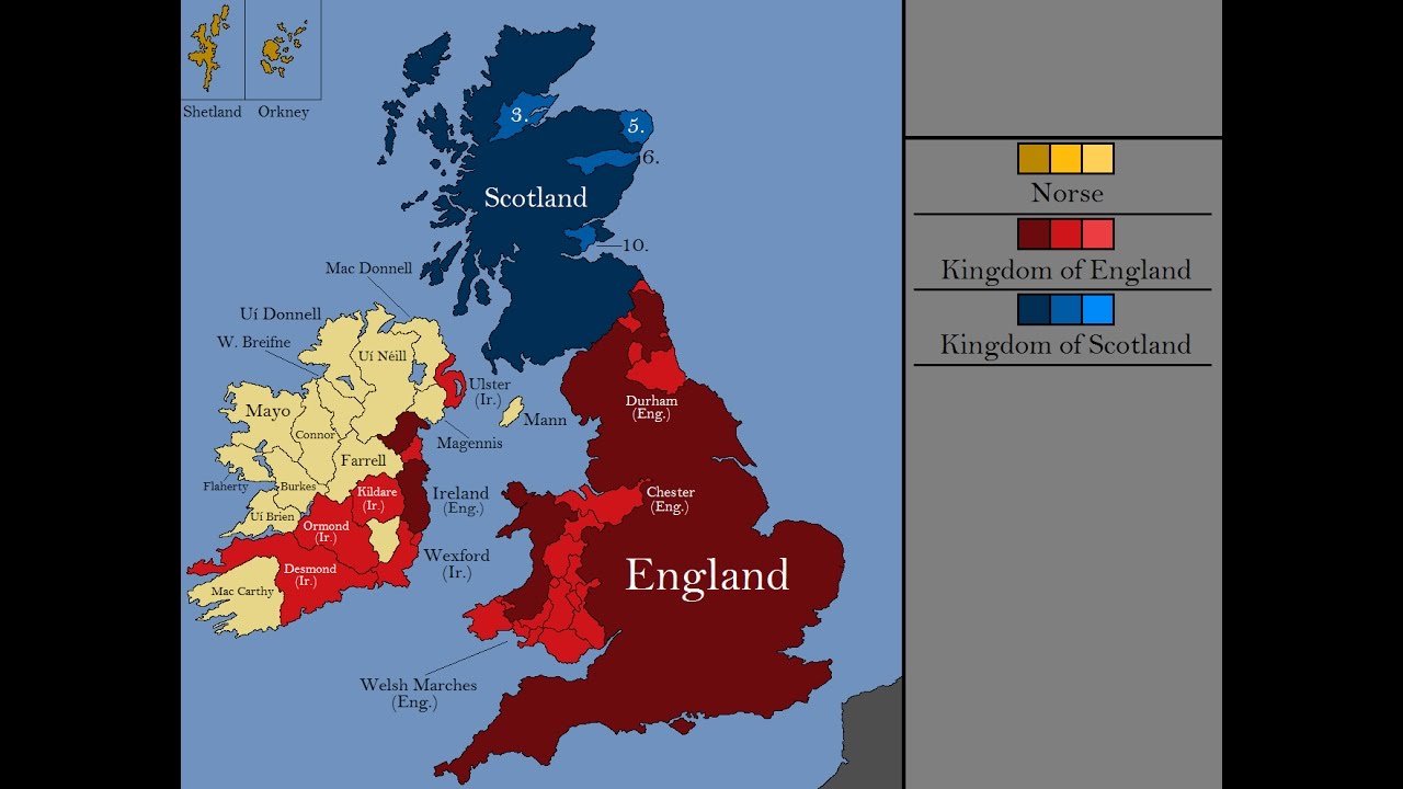 The History of the British Isles: Every Year