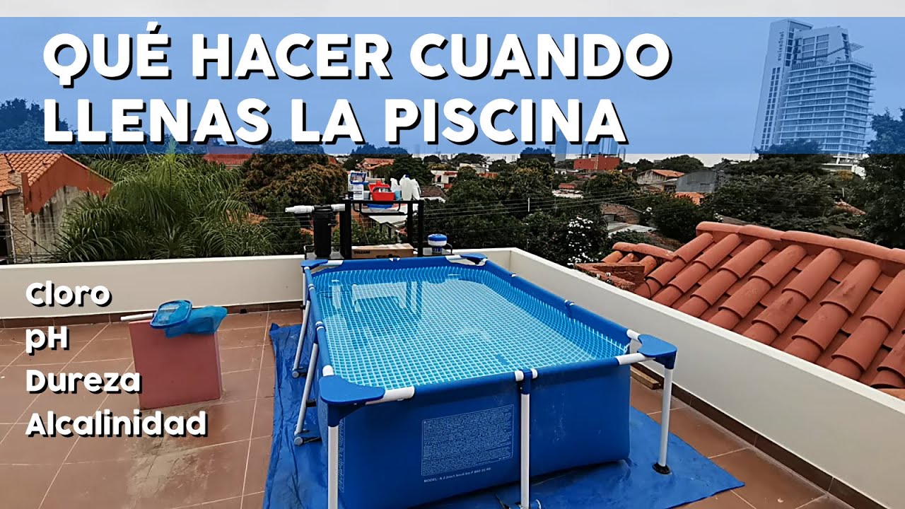 ¿Cómo hago el primer mantenimiento? | Piscina, Pileta o Alberca