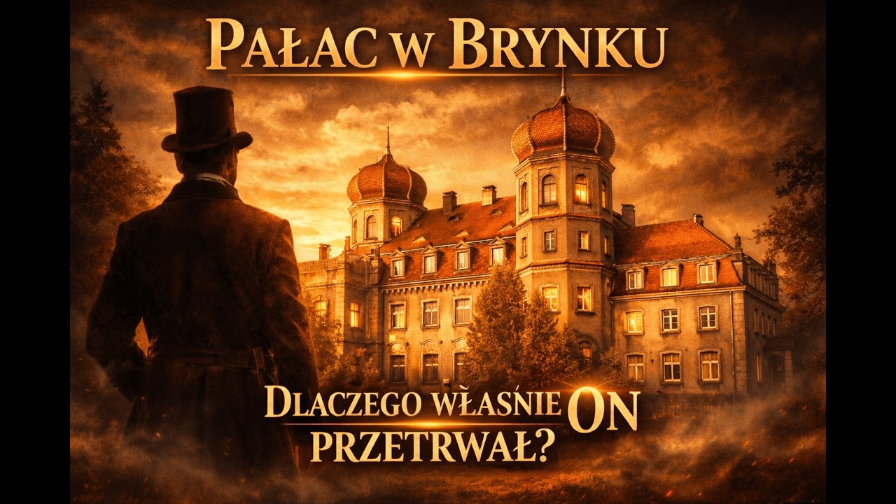 What is the secret behind the survival of the Palace in Brynek?
