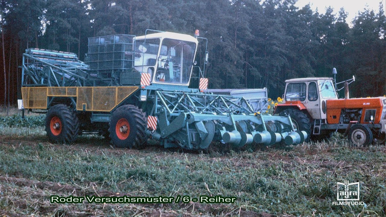 Kartoffelrodertechnik - Entwicklungen und Forschungsmuster in der DDR Landwirtschaft.