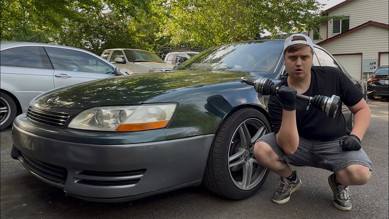 Замена полуоси Lexus ES300!
