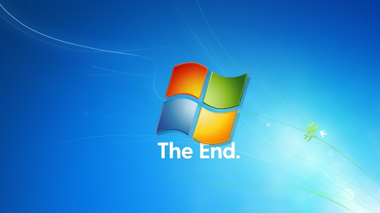 Goodbye, Windows 7