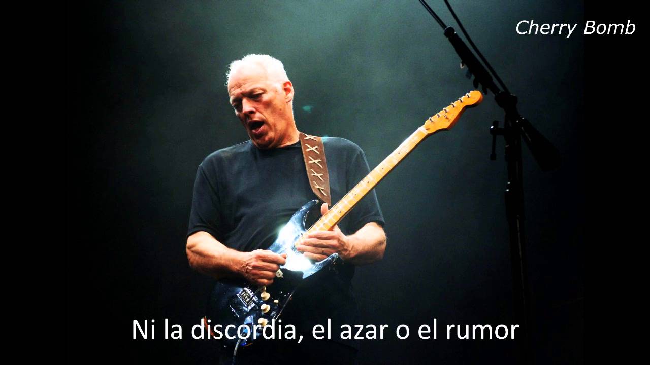 David Gilmour-Rattle that lock (subtitulos en español)