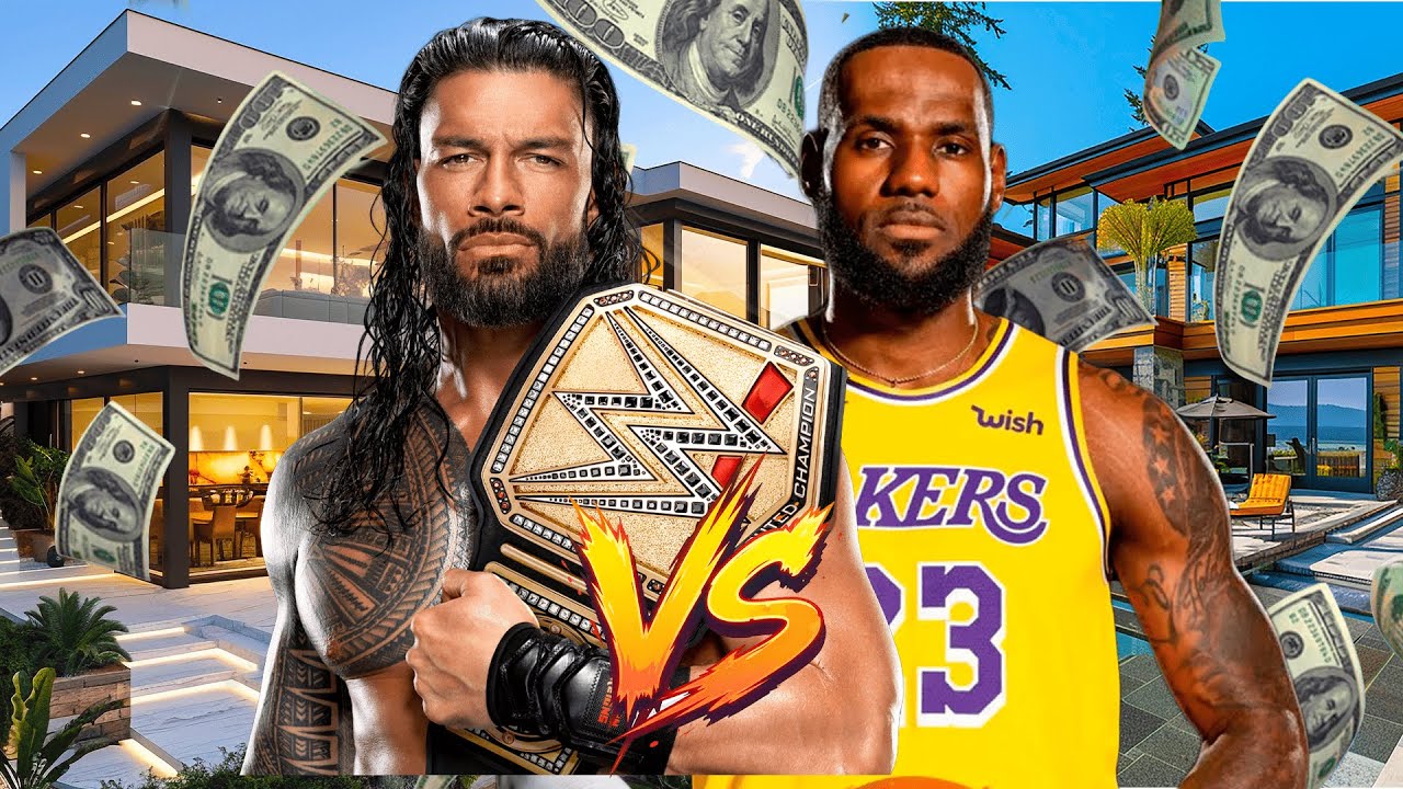 Roman Reigns vs LeBron James: WHO IS RICHER?