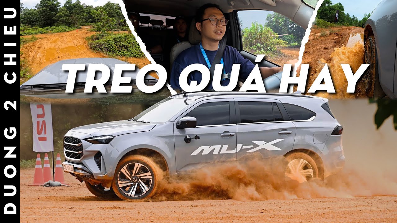 Test Off-road MU-X: Máy yếu nhưng khung gầm thì cũng ghê gớm đấy | Đường 2 Chiều