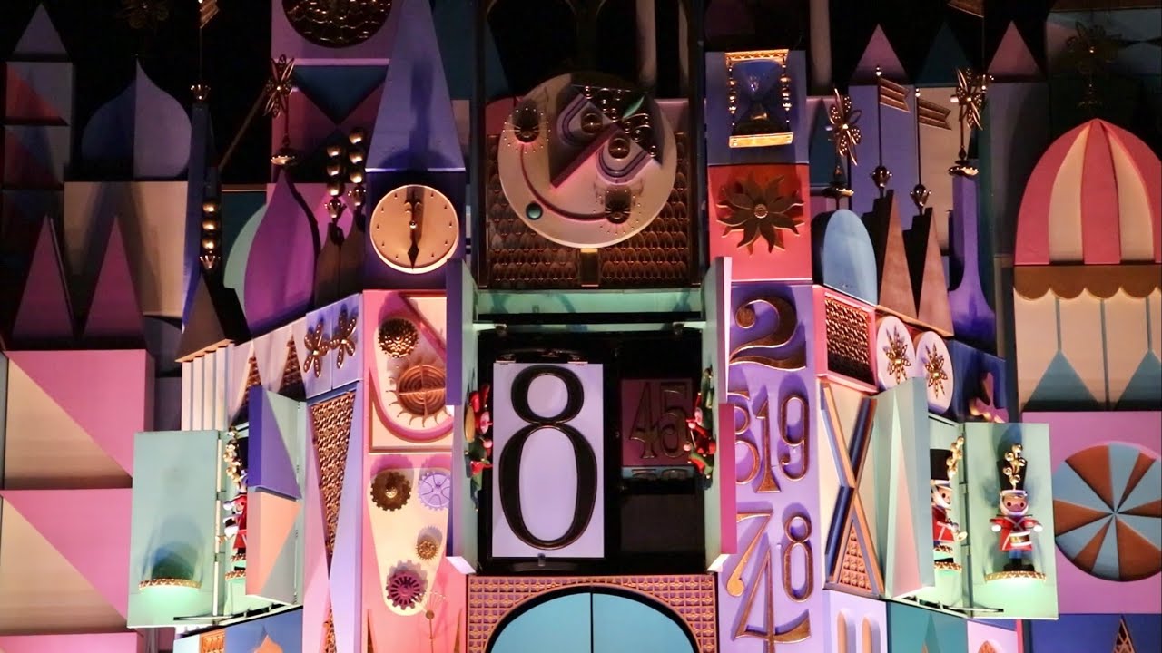 “it’s a small world” Clock Parade Tokyo Disneyland 2024 (nighttime)