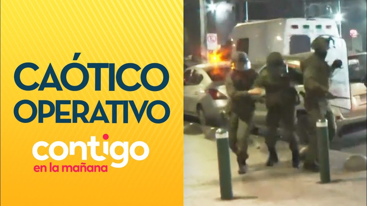 ATACARON A CARABINEROS: Fiscalización de ambulantes terminó en batalla campal - Contigo en al Mañana