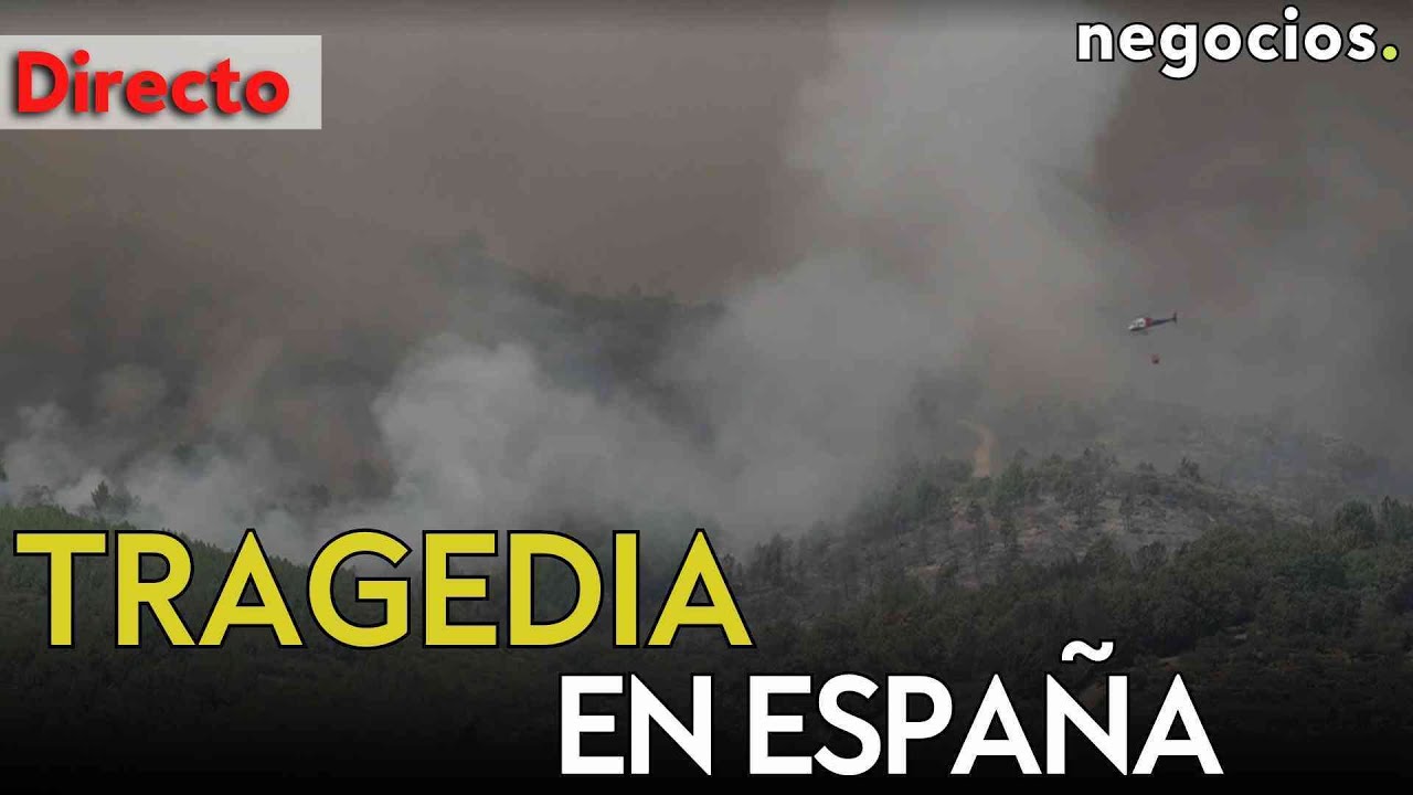 DIRECTO: TRAGEDIA EN ESPAÑA: LOS BOMBEROS LUCHAN CONTRA UN INCENDIO FORESTAL QUE ARRASA ÁVILA