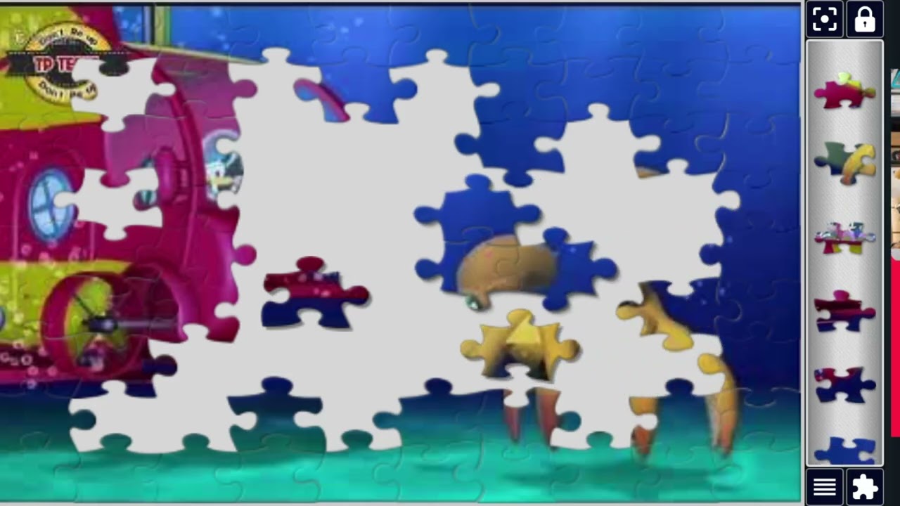 Mickey Mouse 🐭 Clubhouse💦⛴️Mickey and Friends Dive 🤿 🤿Down Mickey 🐭Lake⛴️⛴️//🧩🧩jigsawpuzzlejourney🧩🧩