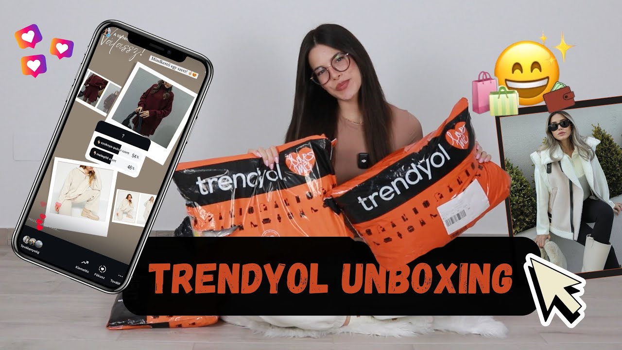 TRENDYOL HAUL | INSTAGRAM STORYBAN VÁLASZTOTTÁTOK KI MIT RENDELJEK MEG 😱🎀 RÓZSAHEGYI CSENGE