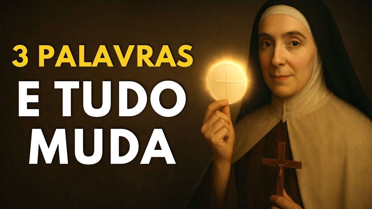 SANTA TERESA ENSINA: 3 PALAVRAS QUE MUDAM A COMUNHÃO PARA SEMPRE