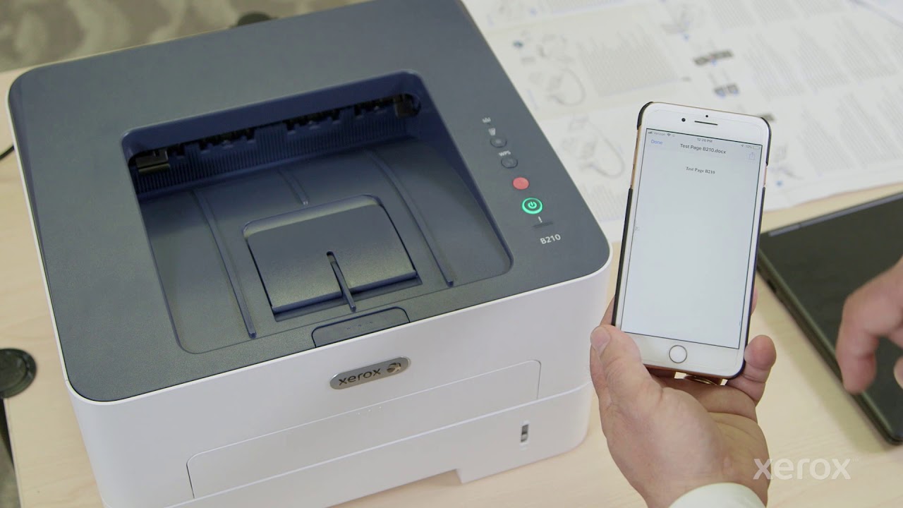Xerox&reg; B205/B210/B215 Mobile Print for iPhone and iPad