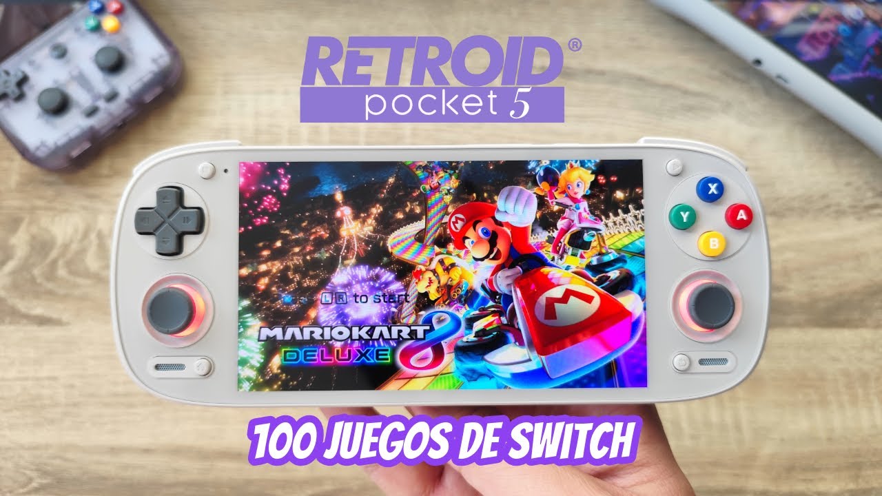100 Juegos de Switch en la Retroid Pocket 5  - Parte I