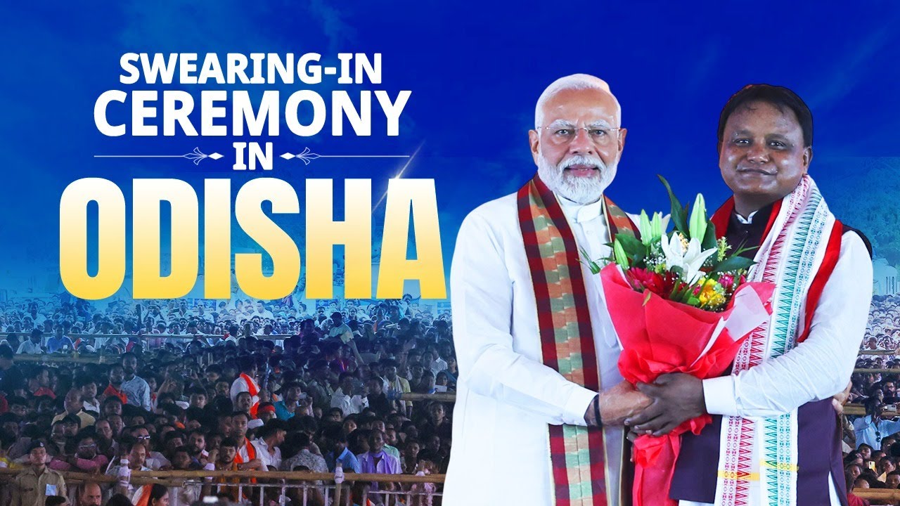 Shri Mohan Charan Majhi Oath Ceremony Live | PM Modi attends Odisha CM's Oath Ceremony Live