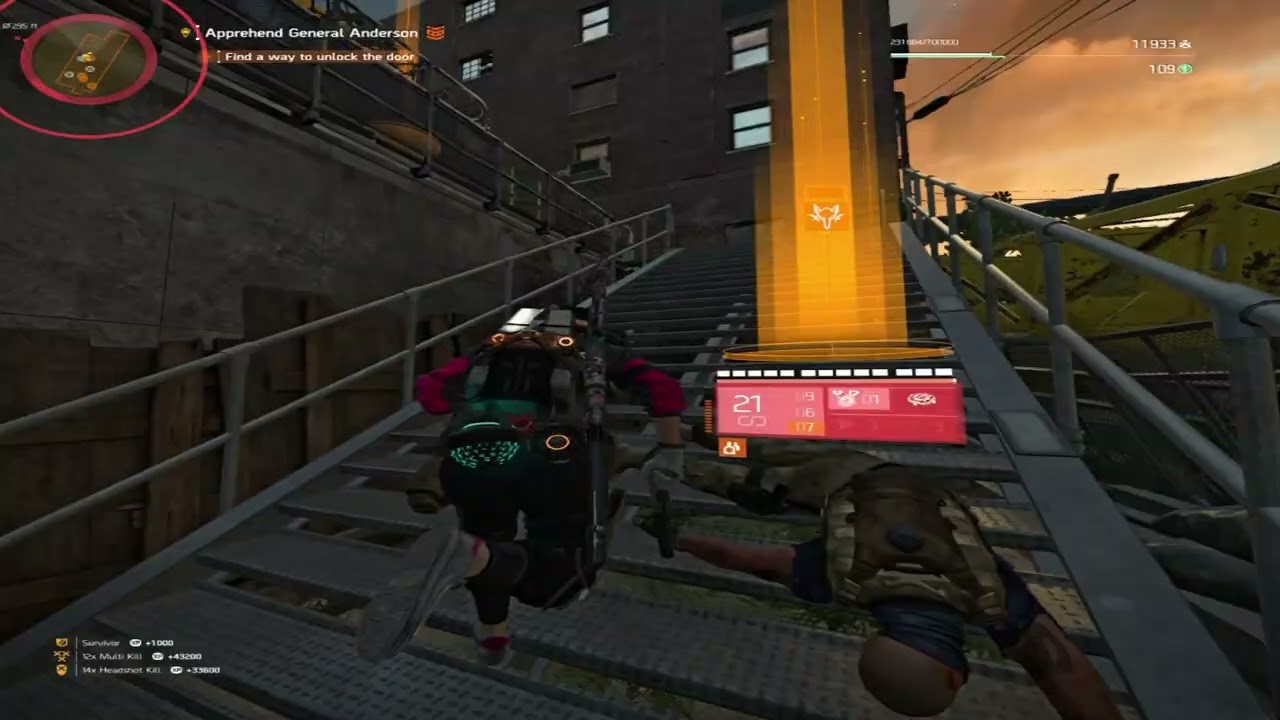 Division 2 | Solo Manhunt Master Difficulty | United Ironwork: General Anderson | Reanimated | 16:19