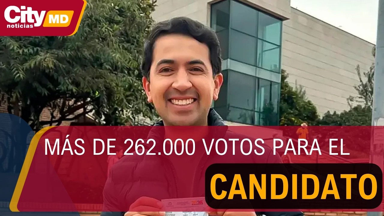 Daniel Briceño logra la mayor votación individual a la Cámara de Representantes por Bogotá | CityTv