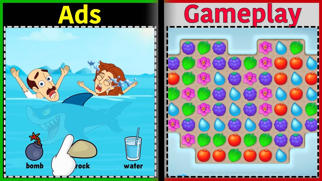 Gardenscapes | Is it like the Ads? | Gameplay