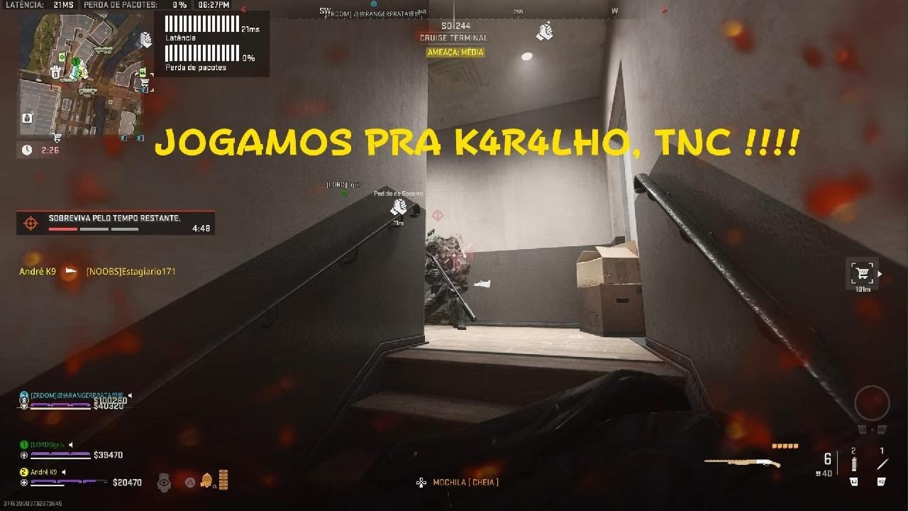 JOGAMOS PRA K4R4LHO, TNC !!!!!