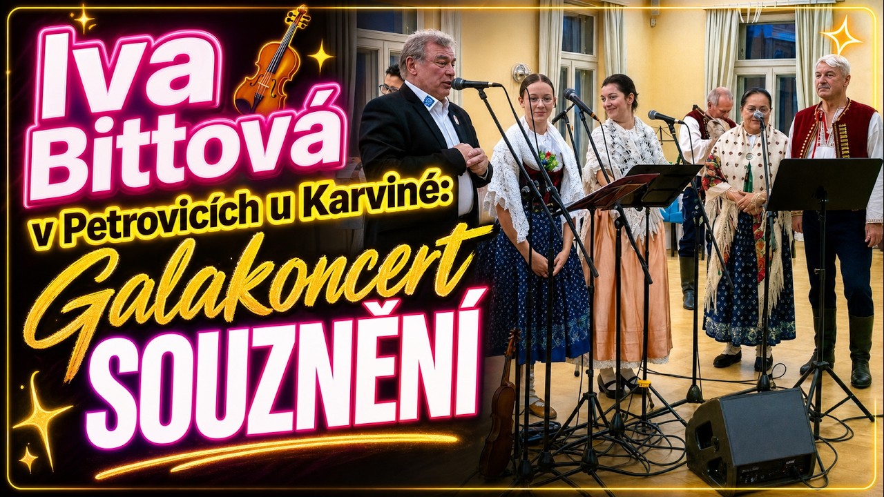 🎻 Iva Bittová v Petrovicích u Karviné: Galakoncert Souznění ✨ │ #Karvinsko.TV │ @TelevizeKarvinsko