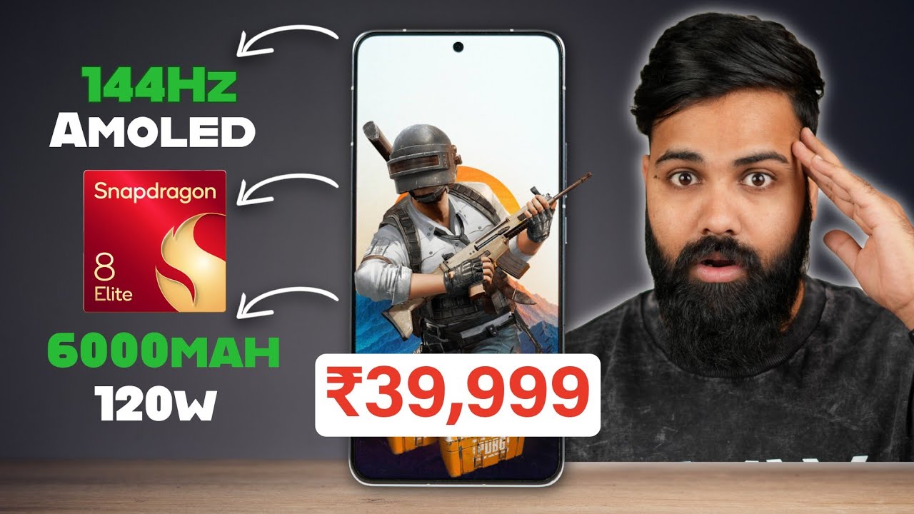 iQOO 13 - ₹39,999 | 144hz AMOLED | 6000mAh Battery & 120w